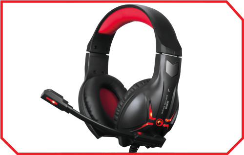 Casti Gaming HG8928 red