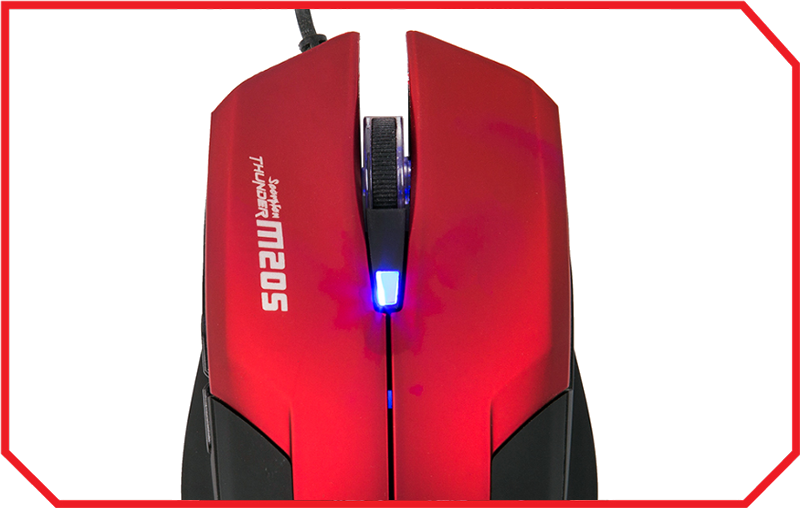 Mouse Gaming M205 RED