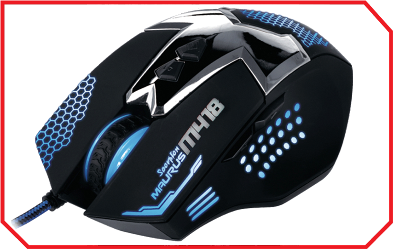 Mouse Gaming M418