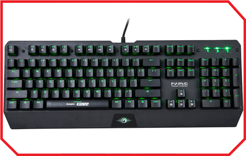 Tastatura Gaming KG922 GREEN