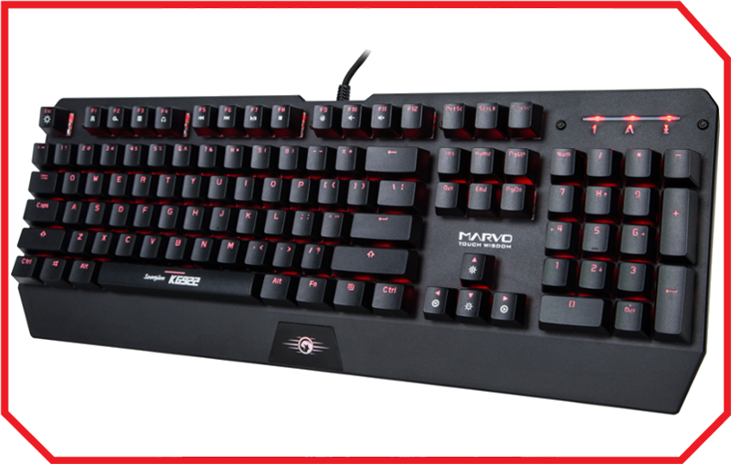 Tastatura Gaming KG922 RED