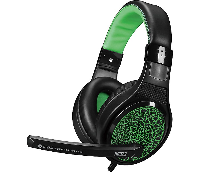 Casti Gaming H8323 Green