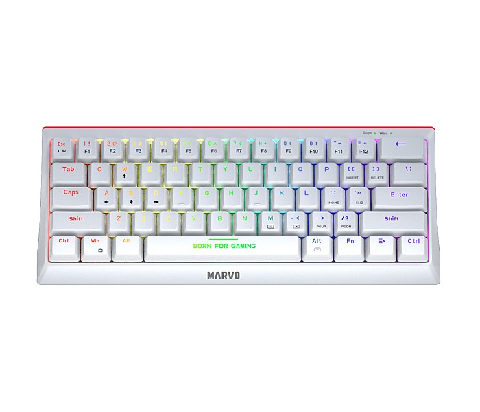 Tastatura Gaming KG962 white