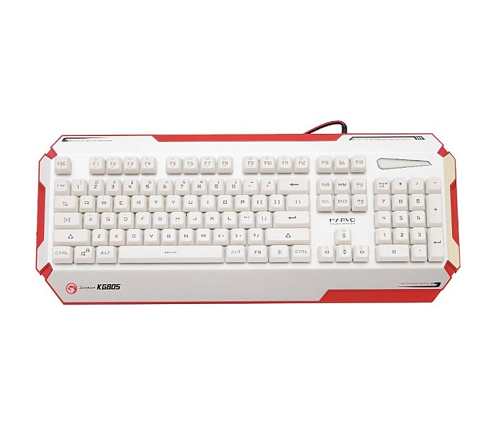 Tastatura Gaming KG805 WHITE